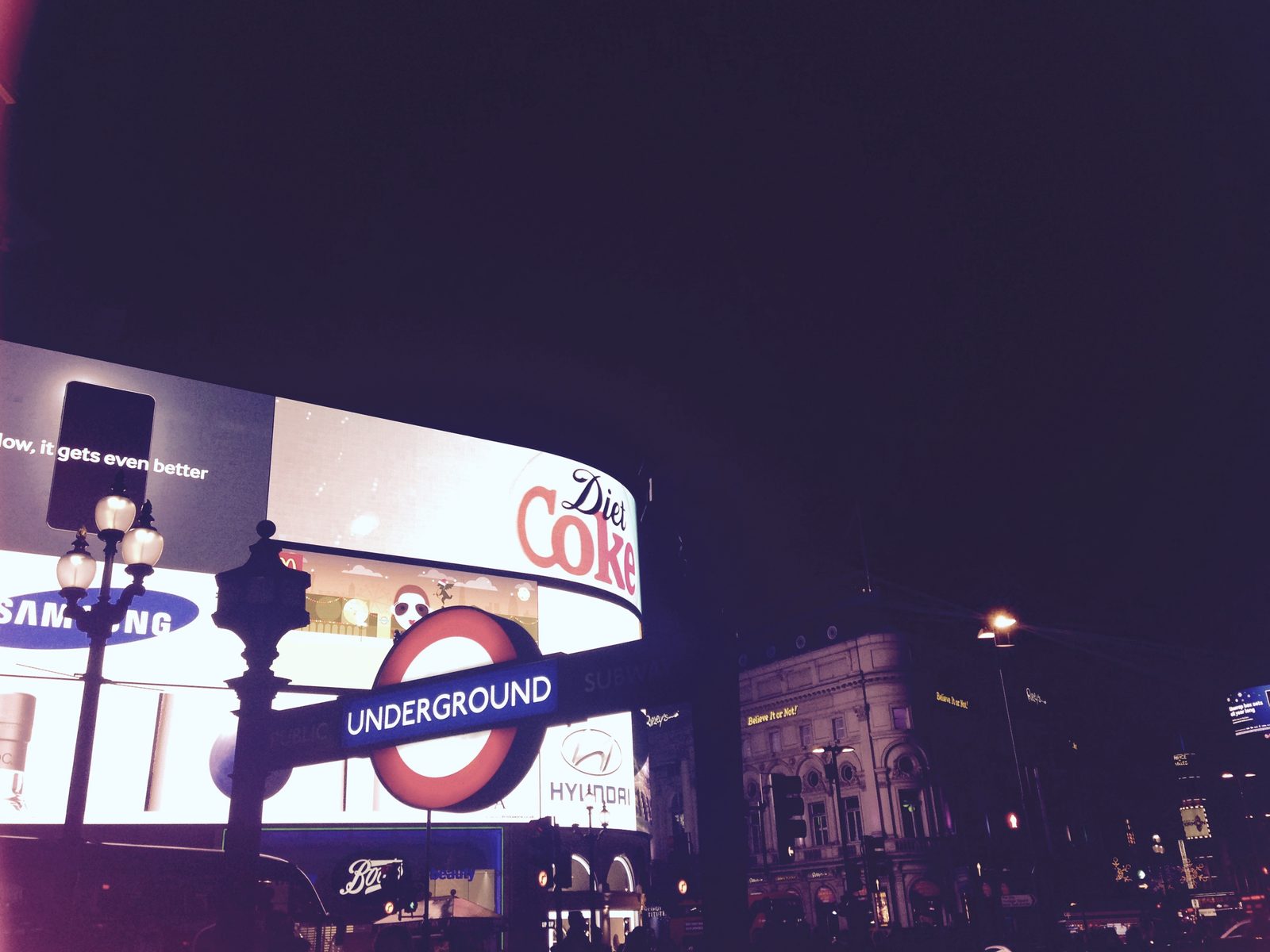Londra di notte
