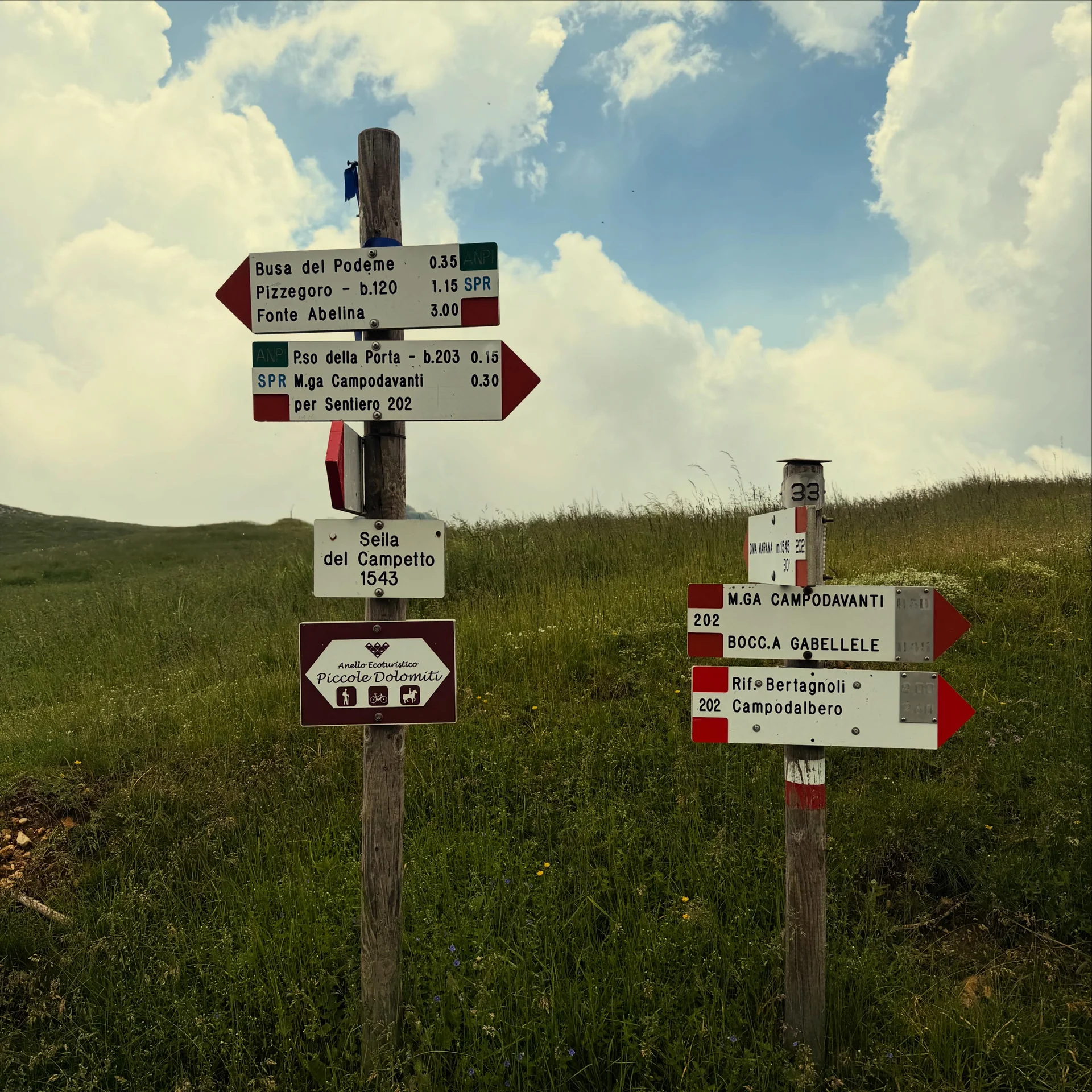 Verso Monte Falcone